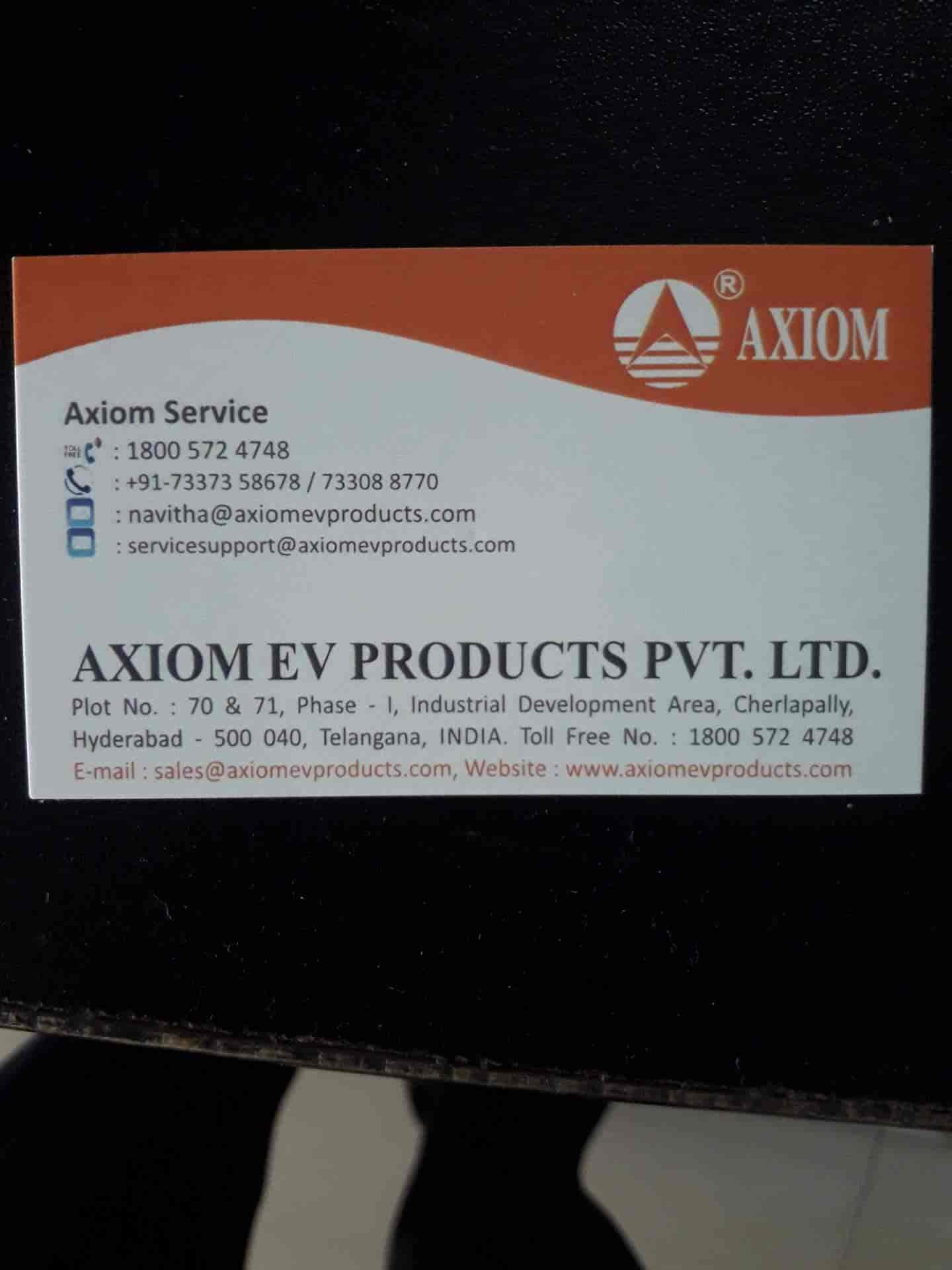 Axiom ev products pvt ltd discount
