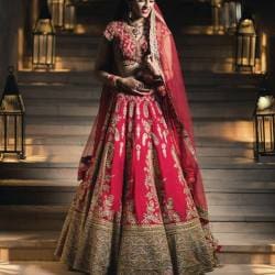 Pale Powder Pink Cornucopia Lehenga Set – Rimple & Harpreet