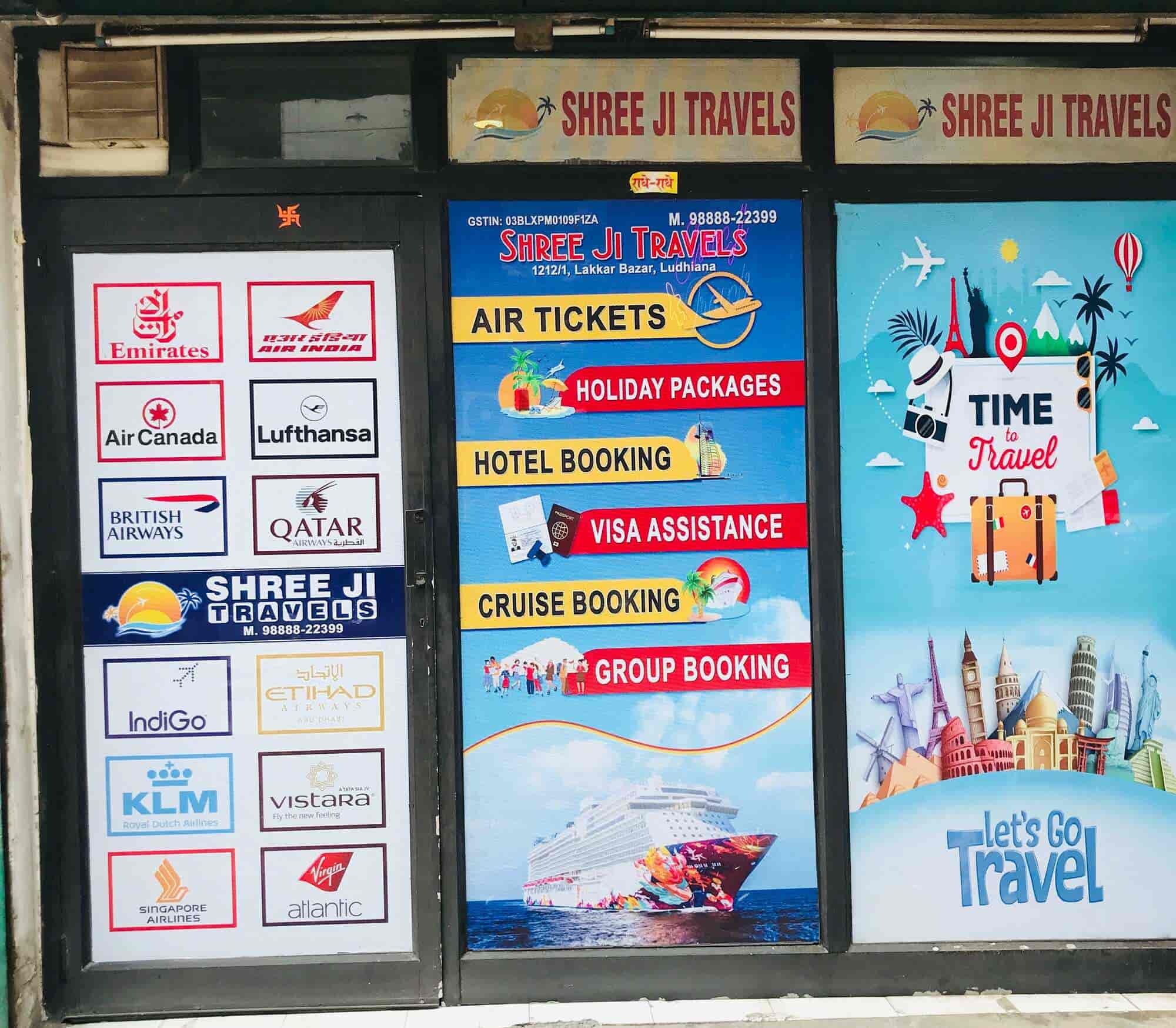 Shree Ji Travels in Lakkar Bazar,Ludhiana Best Travel Agents in
