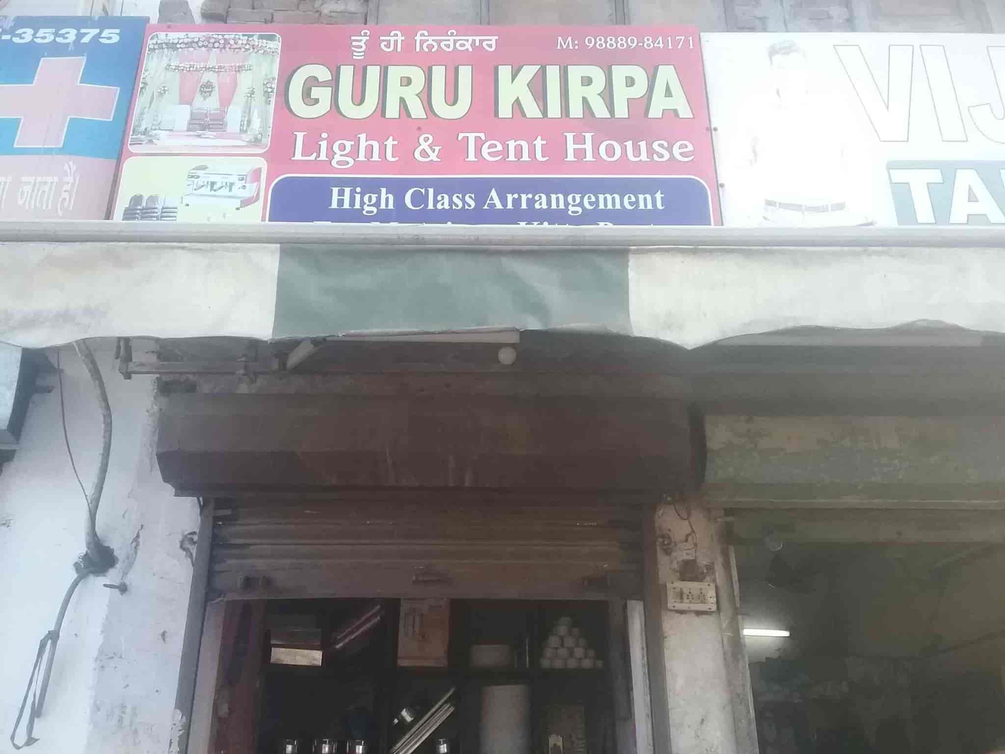 Guru Kirpa Light And Tent House in Sanjay Gandhi Colony,Ludhiana Best