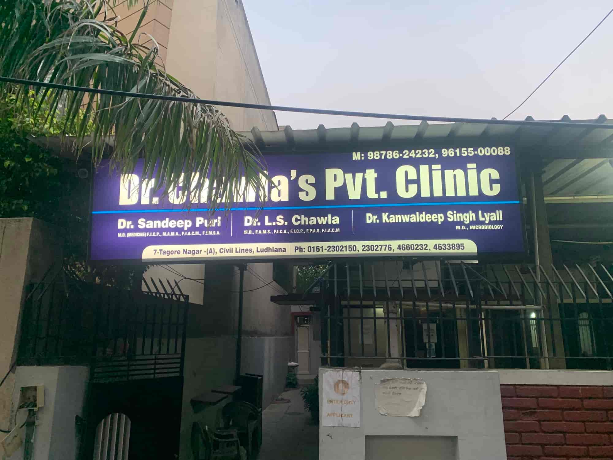 Dr. Chawla' Private Clinics in Tagore Nagar,Ludhiana Best Clinics in