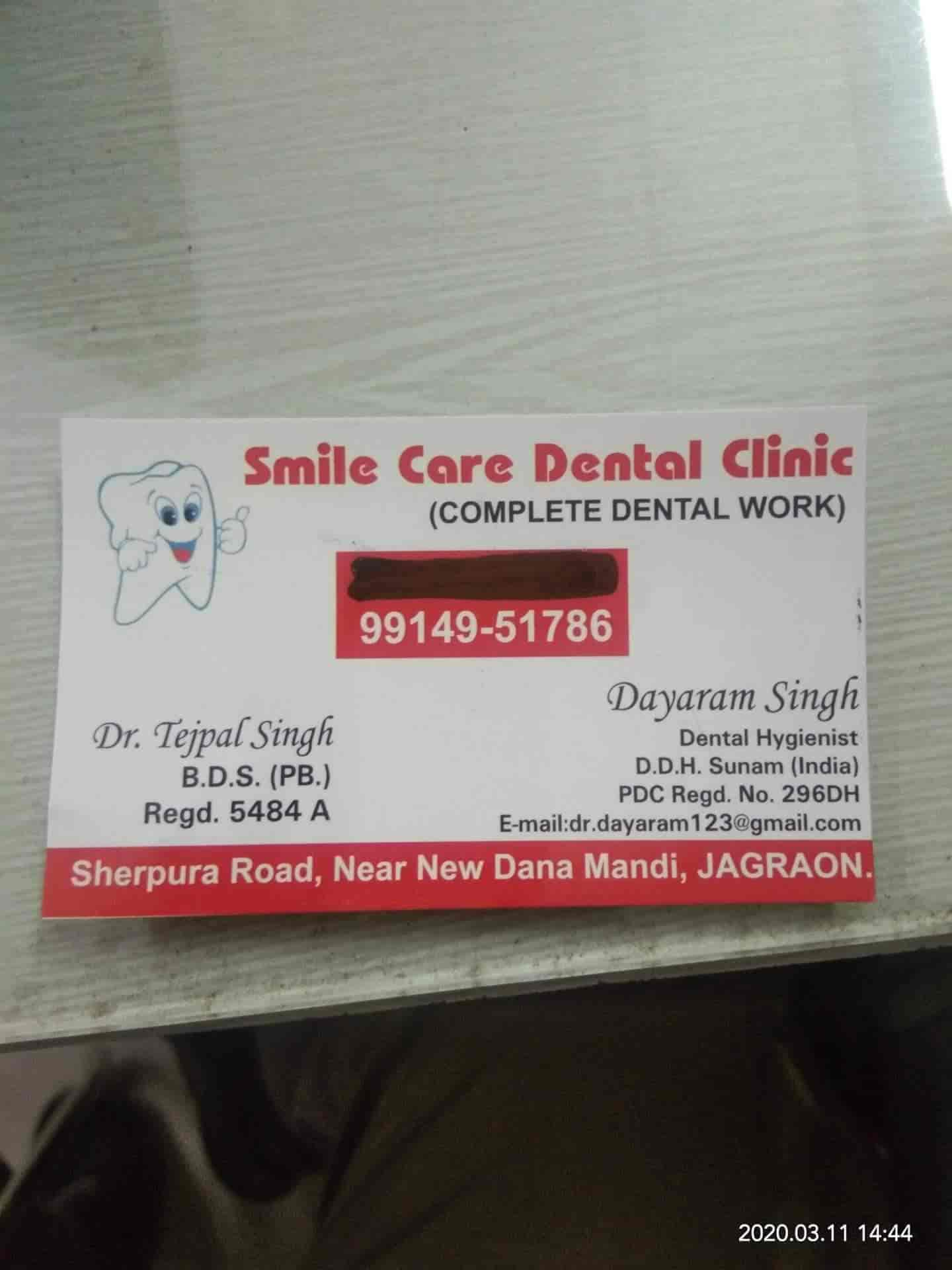 Smile Care Dental Clinic in Jagraon,Ludhiana Best Dental Clinics in