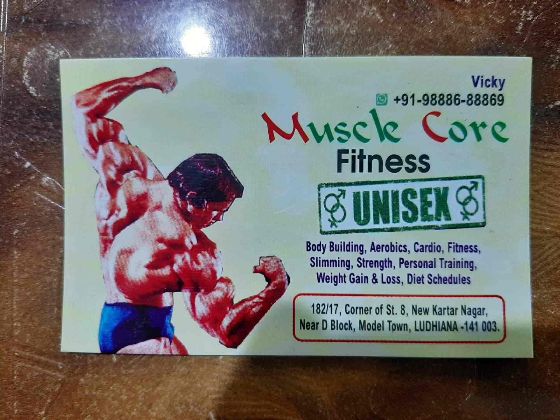 Muscle Core Fitness Gym in New Kartar Nagar,Ludhiana Best Gyms in