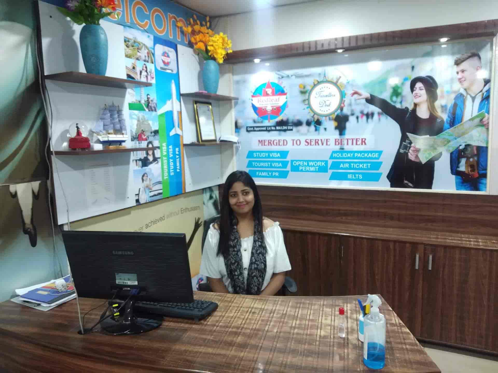 Red Leaf & Travellers Desk Pvt. Ltd., Bharat Nagar Chowk - Immigration Consultants in Ludhiana - Justdial