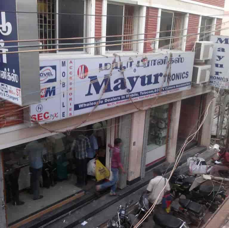 Mayur Tronics in Town Hall Road,Madurai Best Mobile Phone Accessory