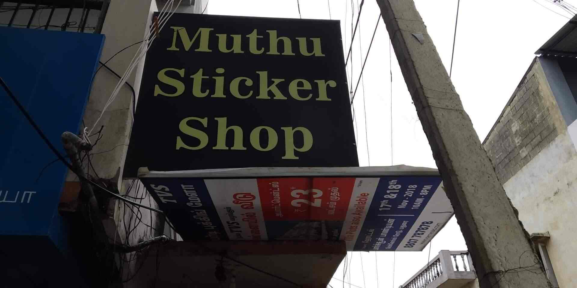 Catalogue Muthu sticker in Goripalayam , Madurai Justdial