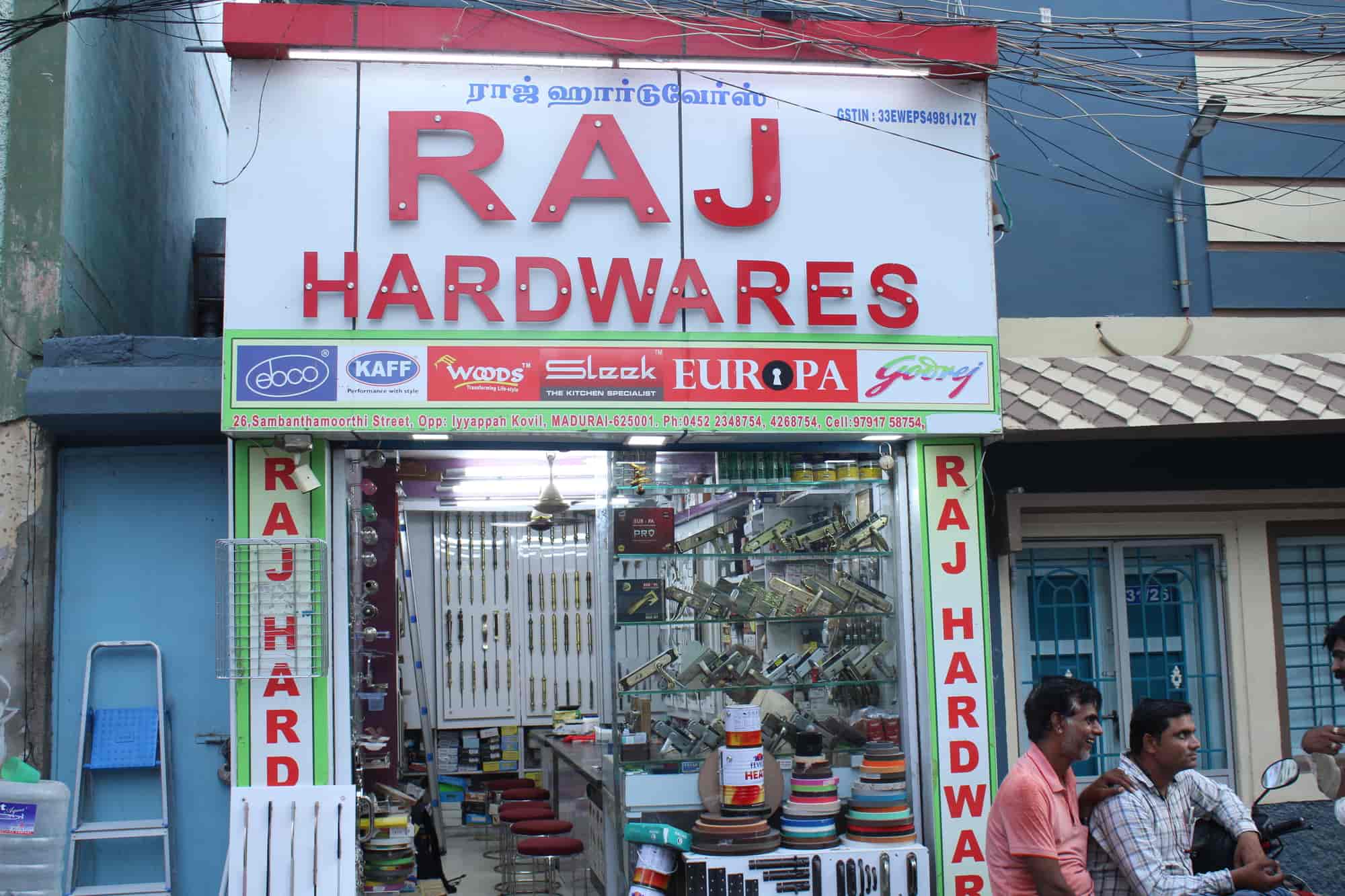 Raj Hardwares in Madurai West Masi Street,Madurai Best Hardware Shops