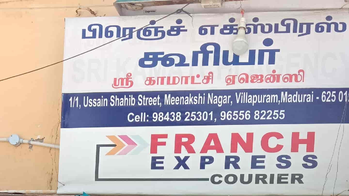 Franch Express Courier in Villapuram,Madurai Best Courier Services in