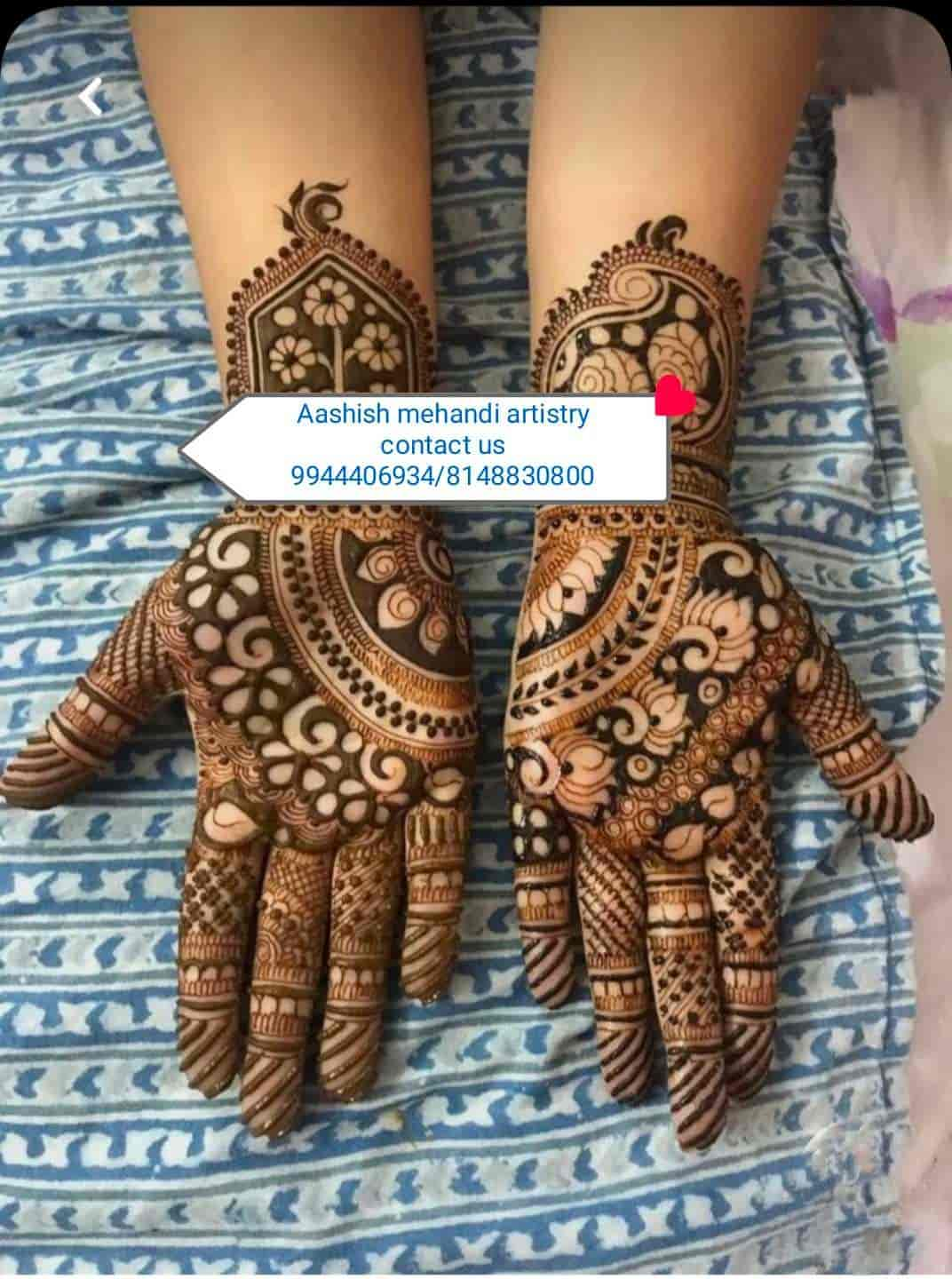 Aashish Mehandi Artistry in Chinna Chokkikulam,Madurai - Best ...