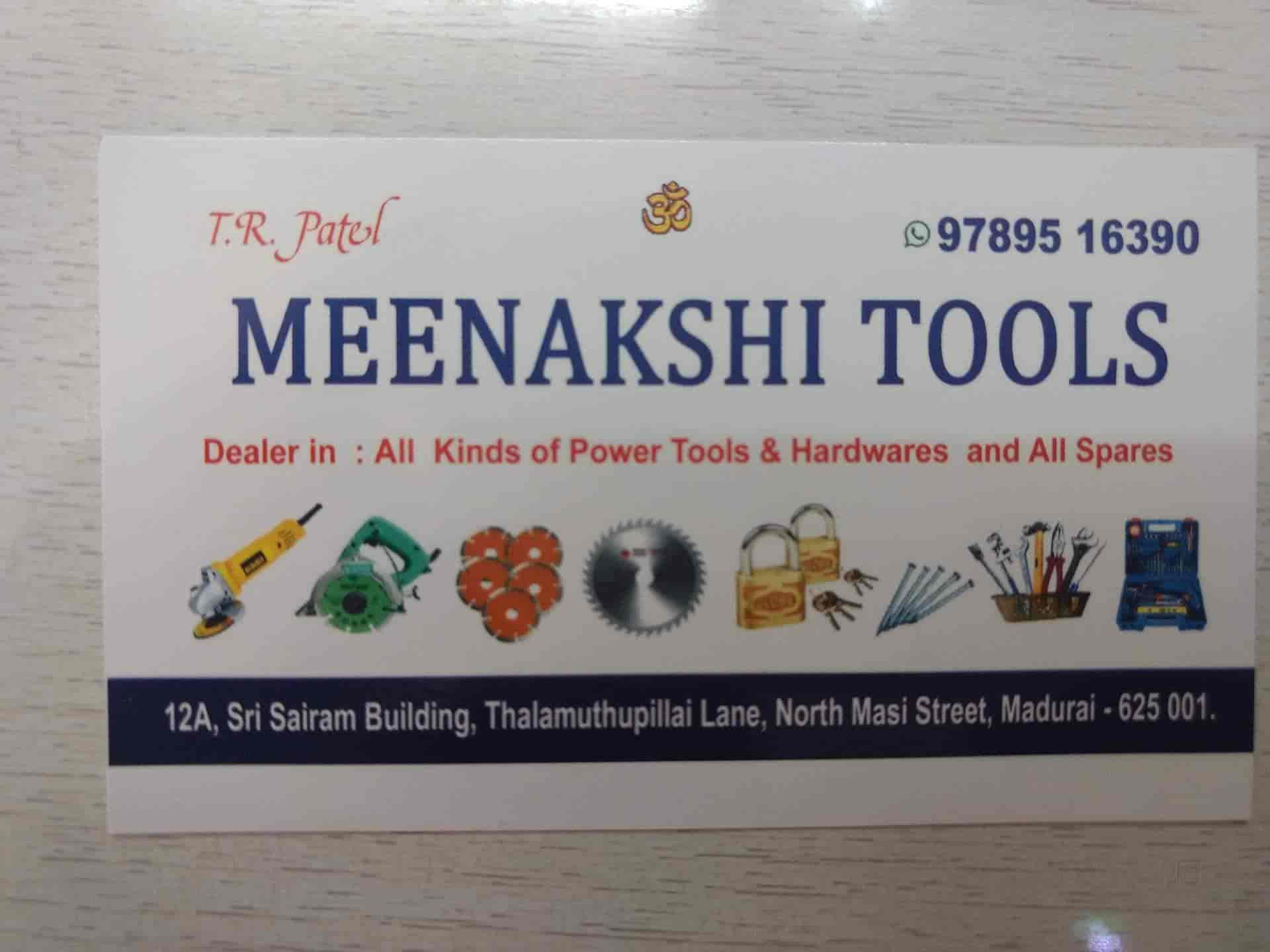 Catalogue Meenakshi Tools in Simmakkal , Madurai Justdial