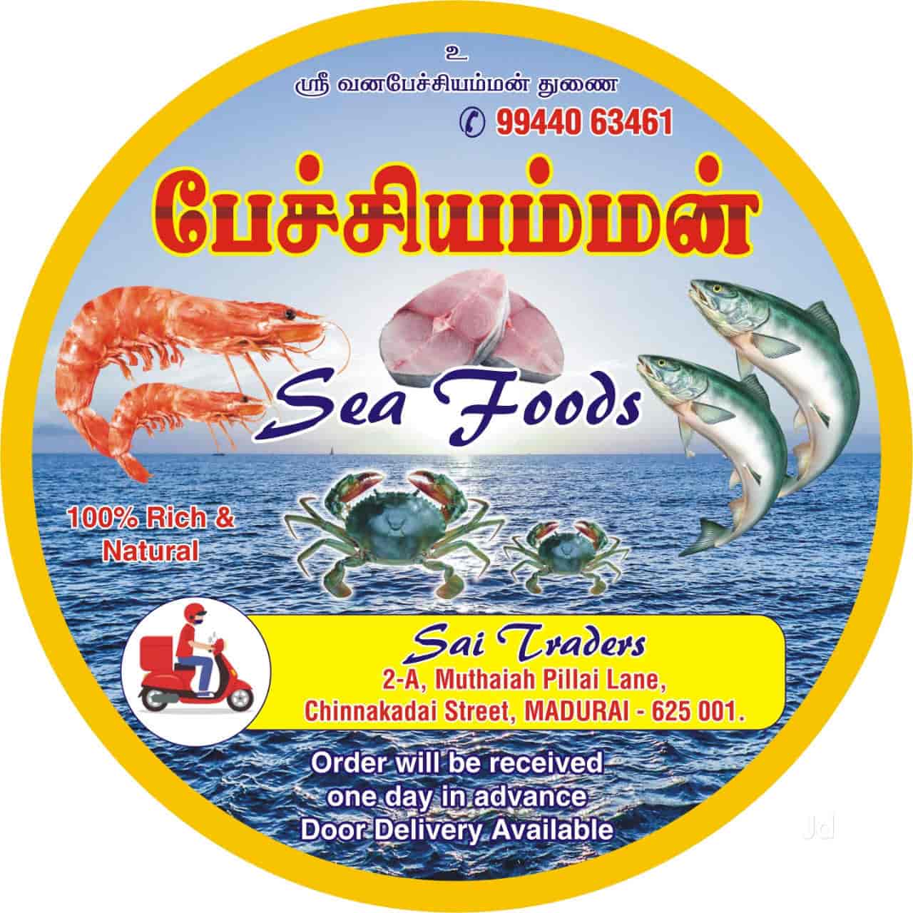 Top Fish Home Delivery in Madurai Best Seafood Delivery Services