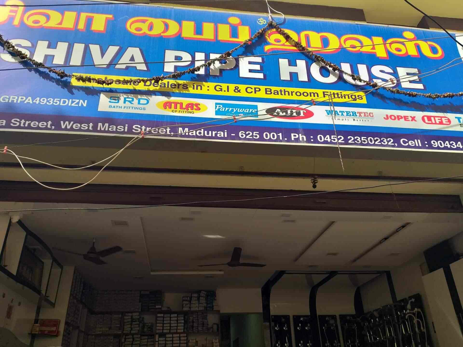 Shiva Pipe House in Madurai City,Madurai Best Pipe Dealers in Madurai