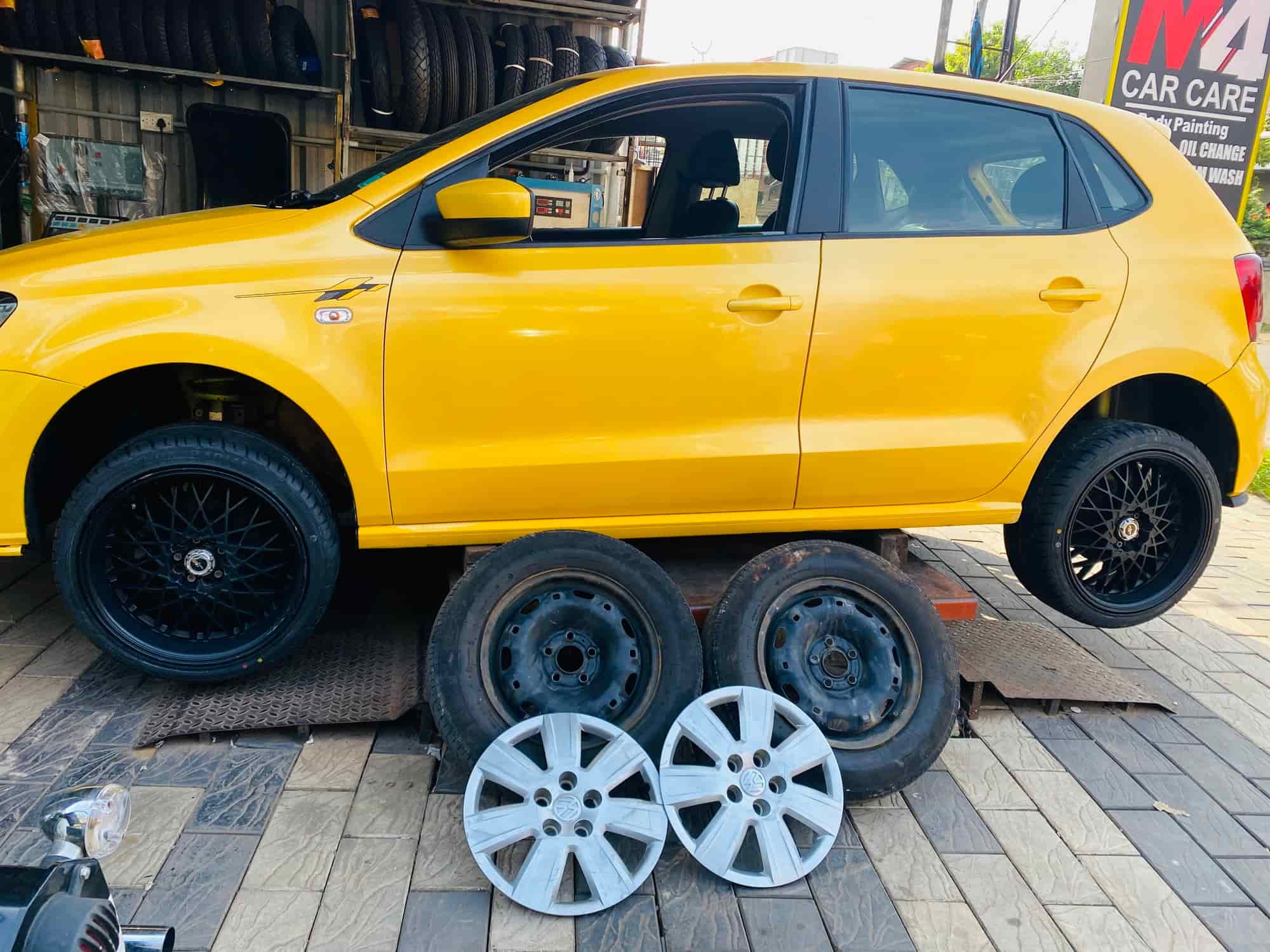 M4 Wheel Alignment Service And Car Accessory in Tirurangadi,Malappuram Best Wheel Alignment