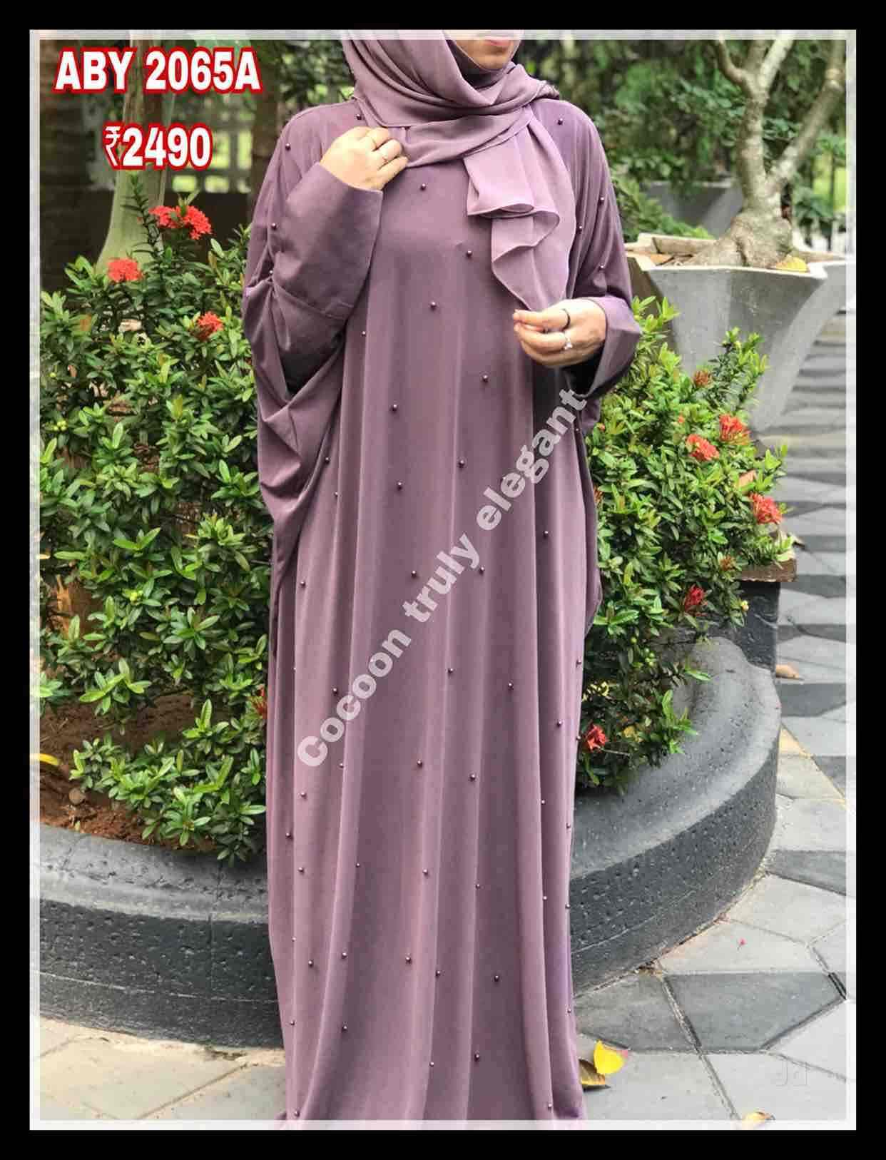 cocoon truly elegant new dress photos Modest Muslim Women’s Glamor Mesh Overlay Formal Dress with Embellished  Rhinestones main image 1