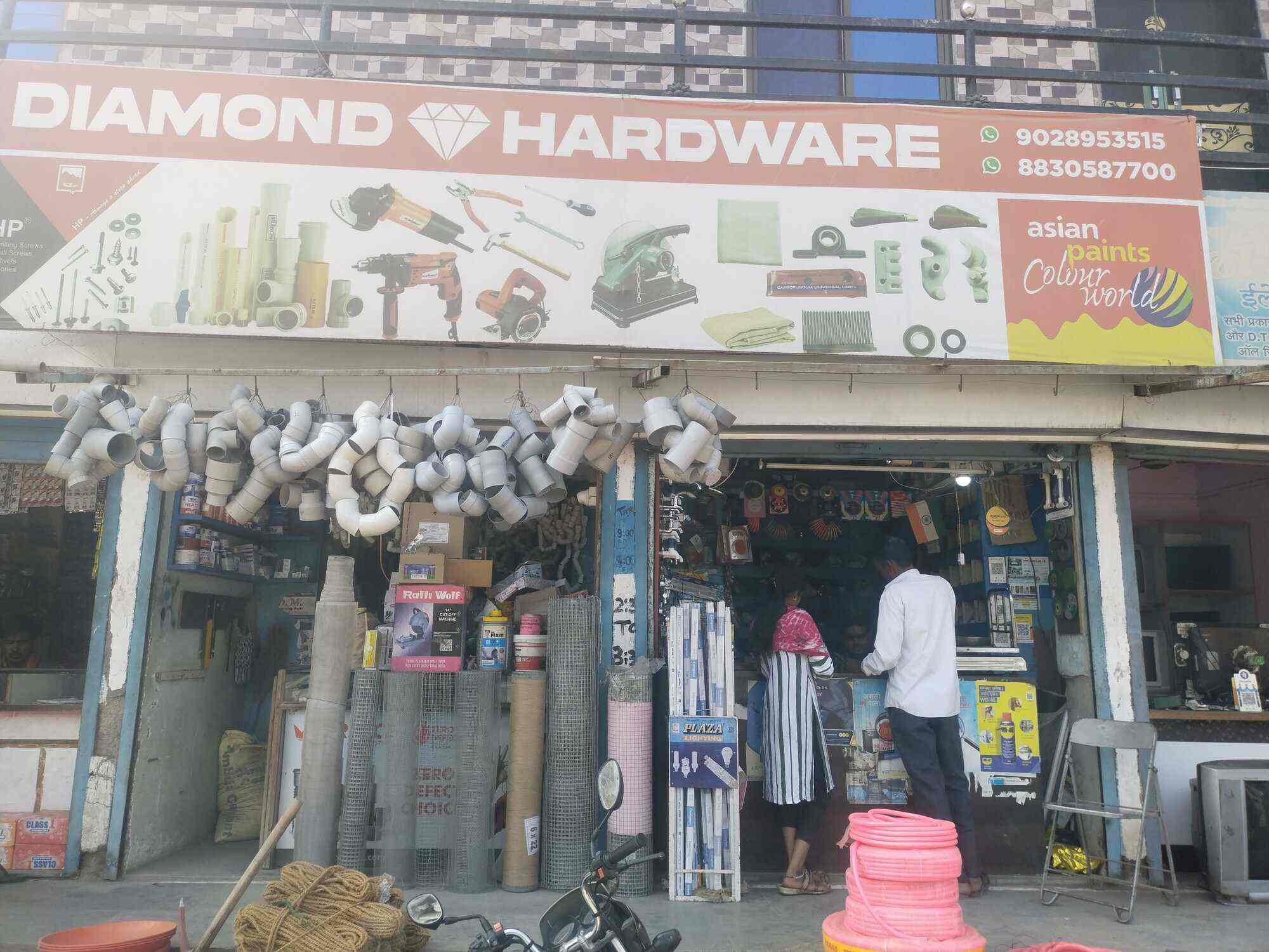 Diamond Hardware in Malegaon Stand Malegaon Best Hardware Shops