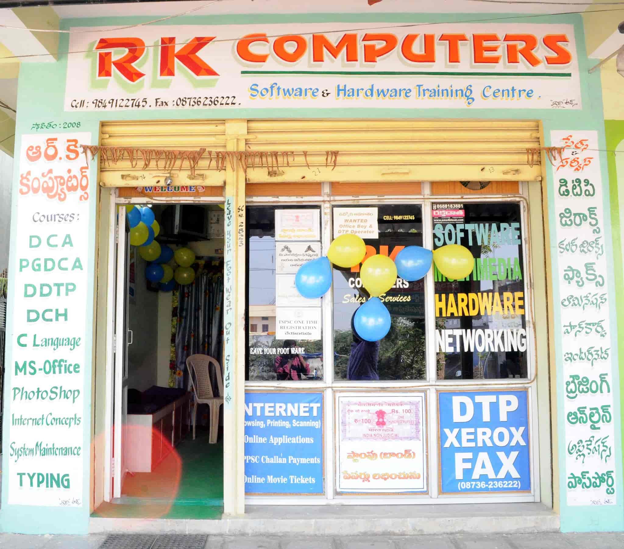 RK Computers Software and Hardware Training Centre in Near SBI, CCC 'X