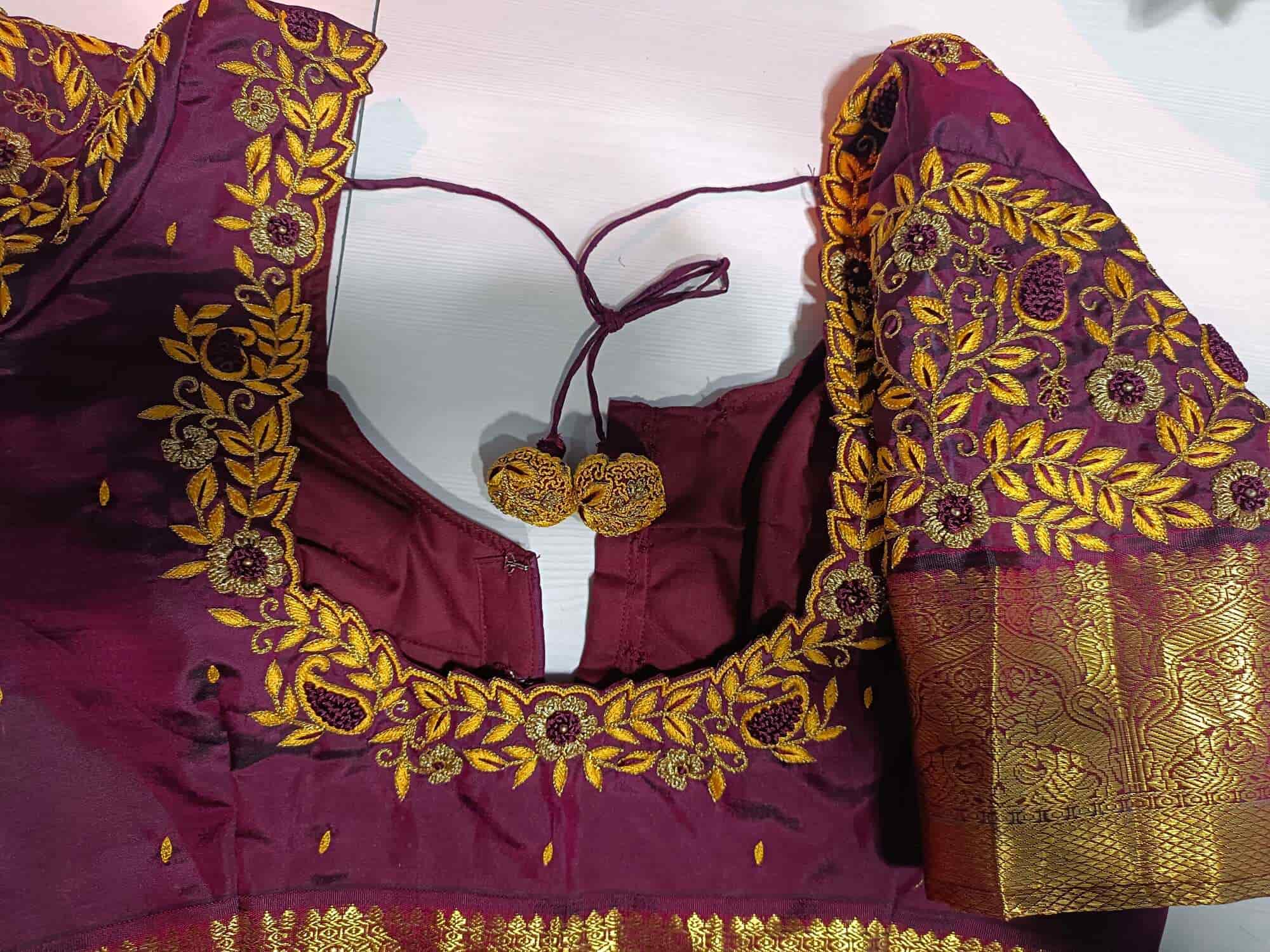 Top Embroidery Job Works On Blouse in Nagamangala Best Embroidery On Blouse Mandya Justdial
