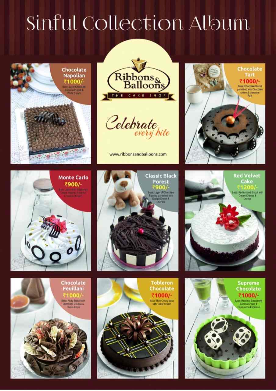 Top Ribbons & Balloons Cake Shops in Mulki East Best Ribbons