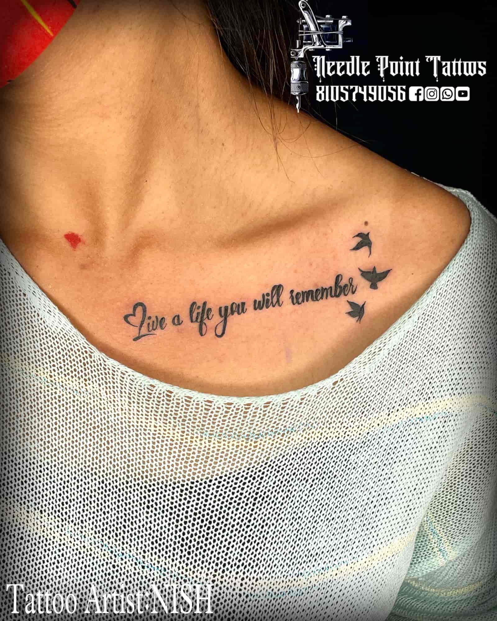 Tattoo Quotes for Women’s Chest