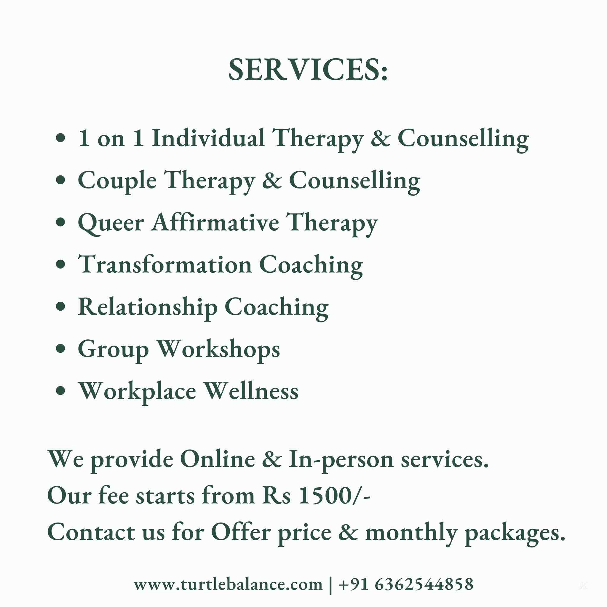 Turtle Balance in Kulshekar,Mangalore Book Appointment Online Best Psychologist Doctors in