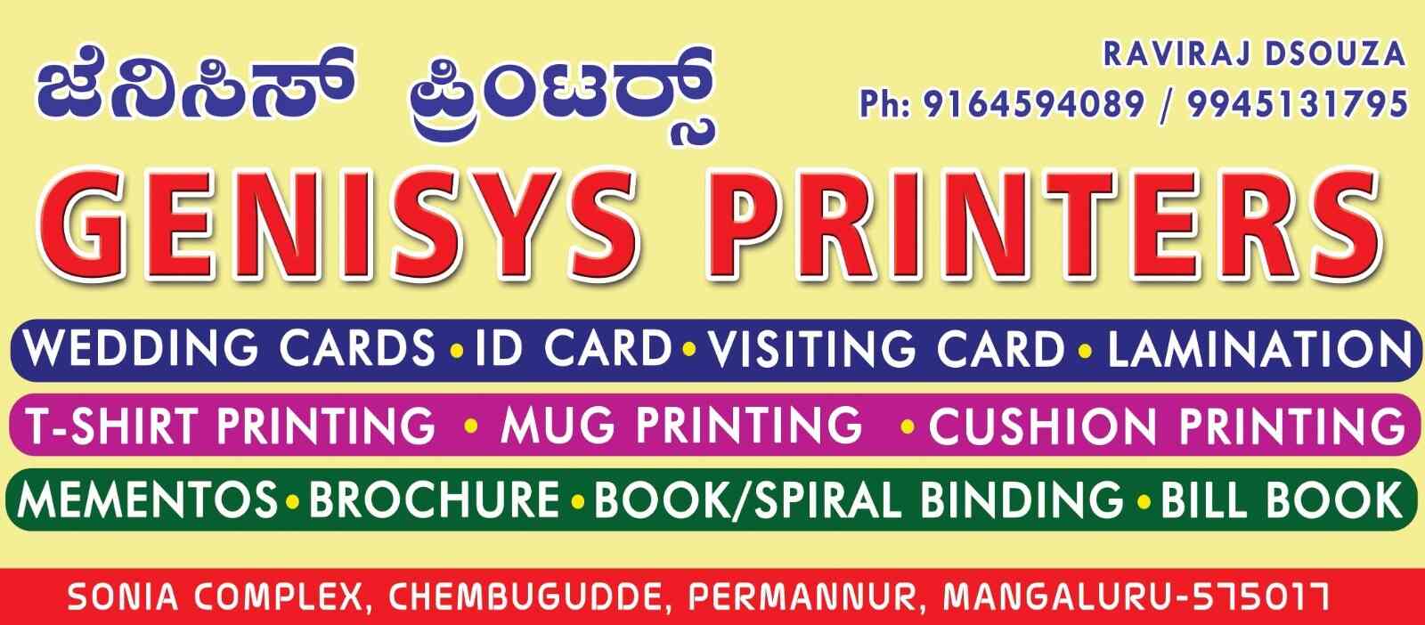 Genisys Printers in Opposite Best Printing Services