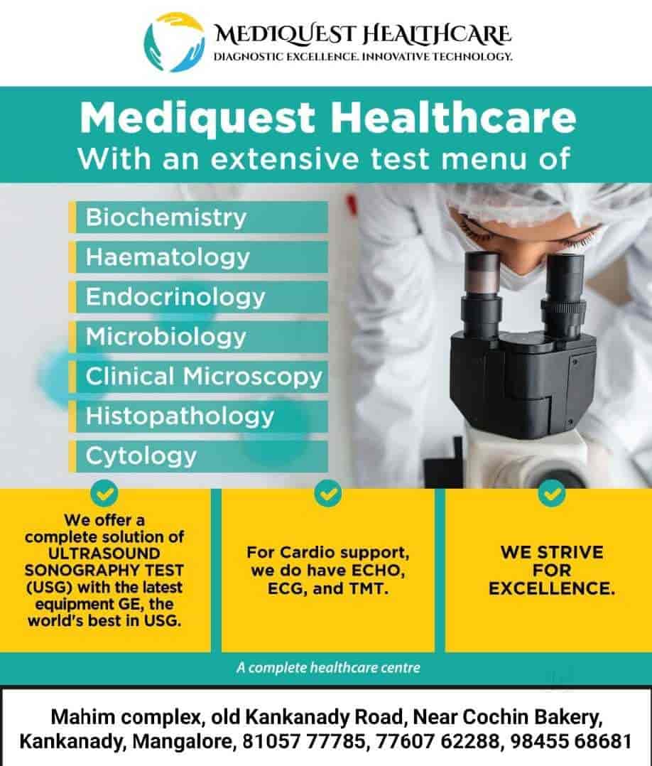 Top Diagnostic Centres in Kulshekar, Mangalore Best Pathology Lab near me Justdial