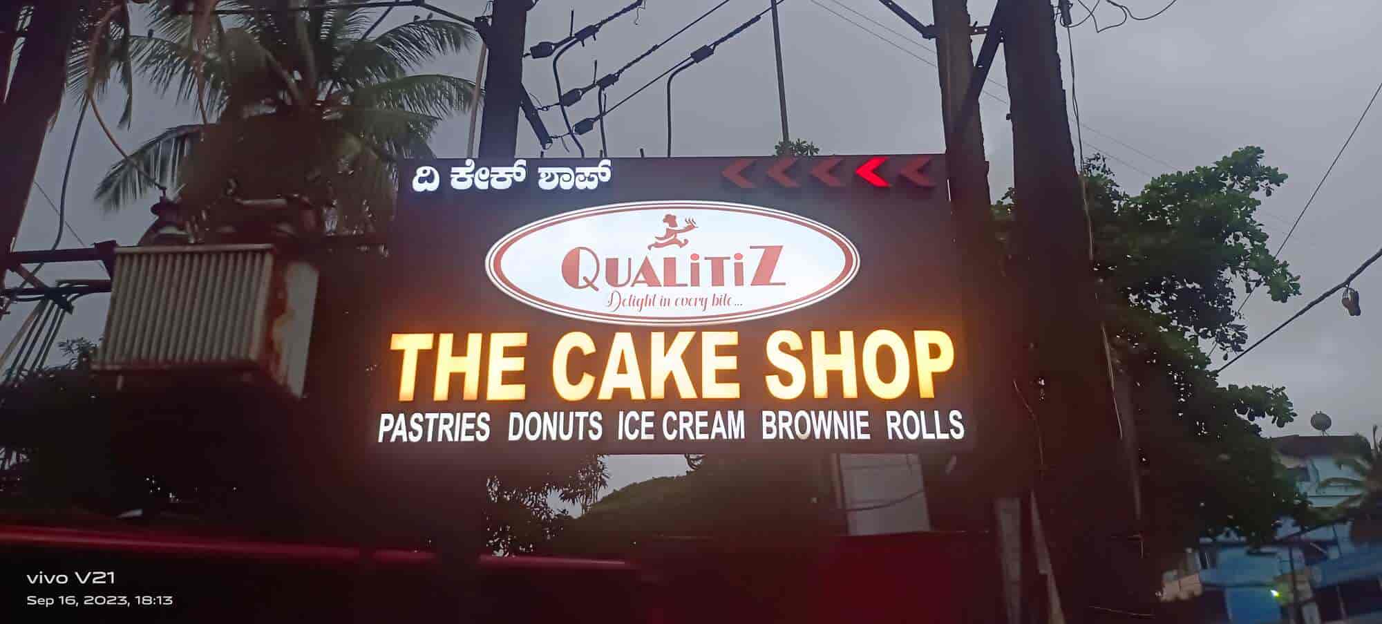 Qualitiz Cakes And Bakes in Thokottu,Mangalore Best Bakeries in