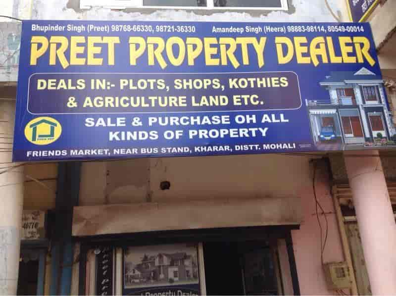 Preet Property Dealer in Kharar,Chandigarh Best Estate Agents in Chandigarh Justdial