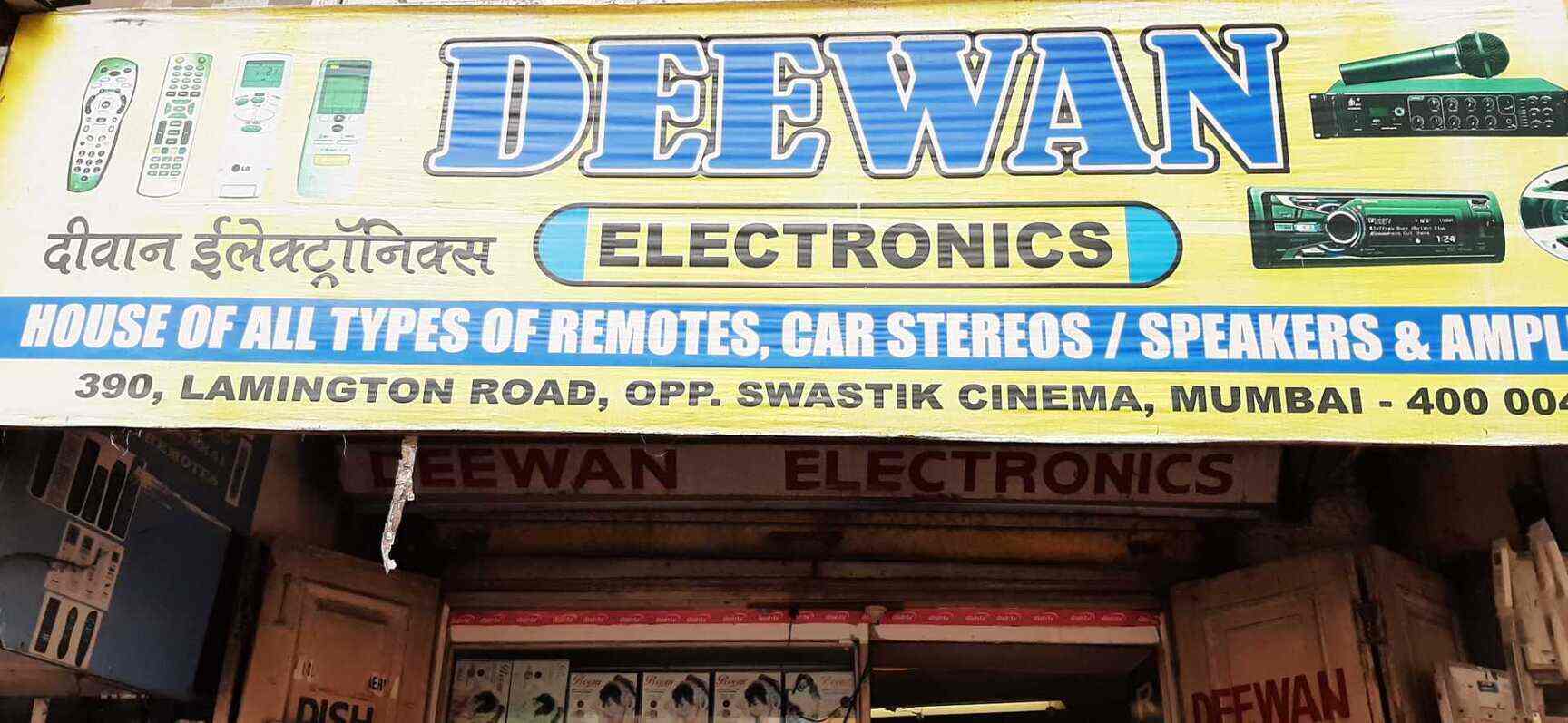Deewan Electronics in Lamington Road,Mumbai Best TV Remote Control