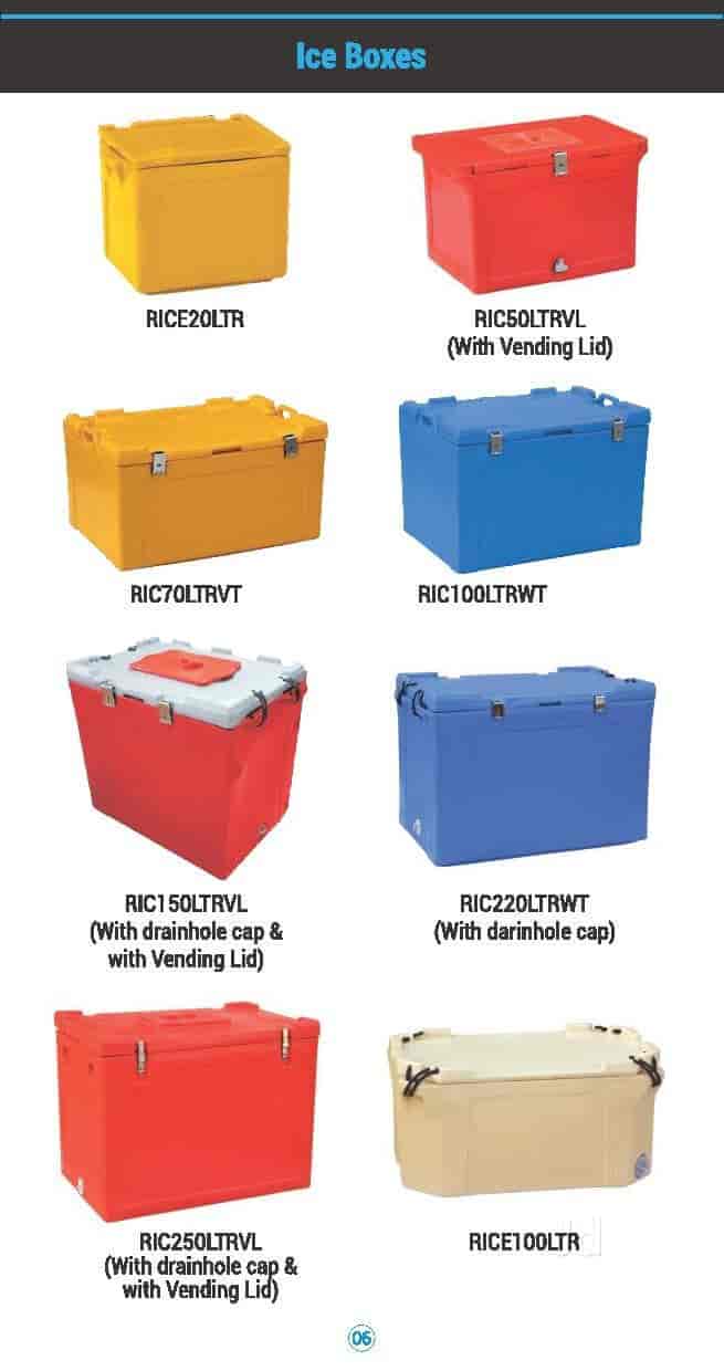 nilkamal ice box 100 ltr