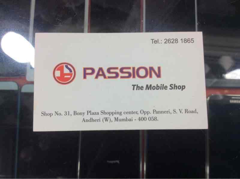 Passion Mobile Shop in Andheri West,Mumbai Best SonyMobile Phone