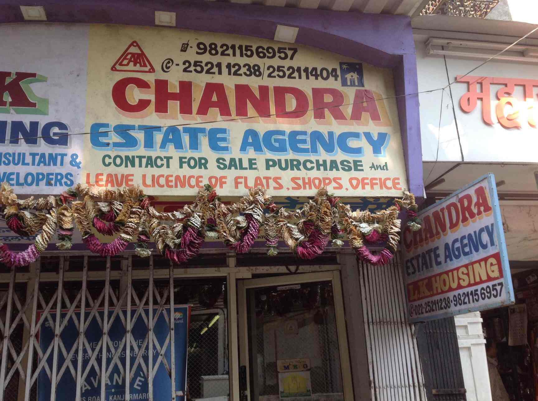 Chandra Estate Agency in Chembur East,Mumbai Best Estate Agents For