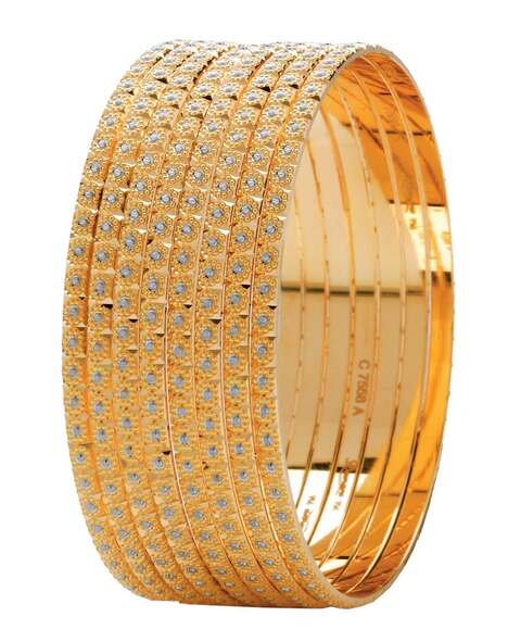 Damara on sale gold bangles