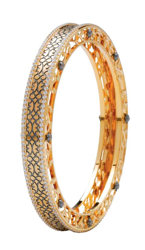 Damara on sale gold bangles