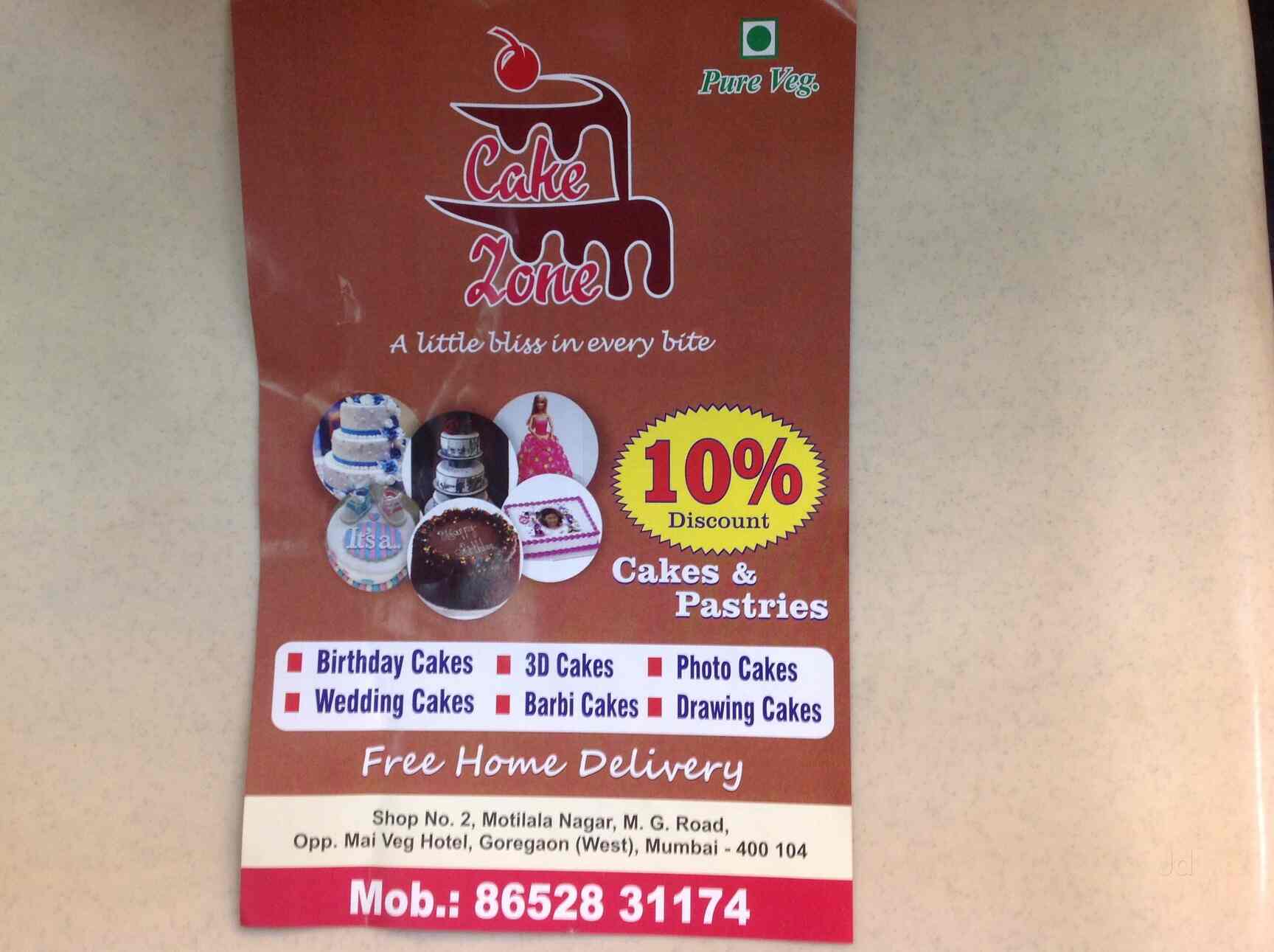 Cake Zone (Closed Down) in Motilal Nagar-goregaon West ...