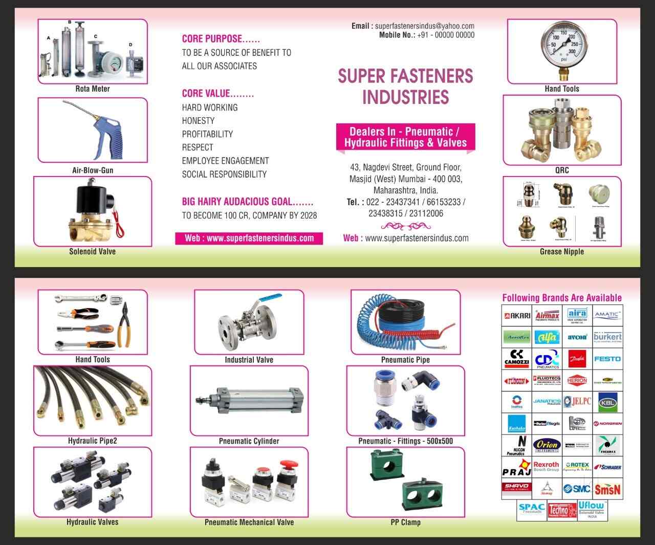 Super Fasteners Industries, Nagdevi Power Tool Dealers in Mumbai