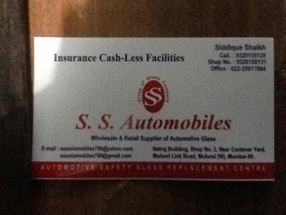 S S Automobiles Top Windshield Repair and Maintenance Services in