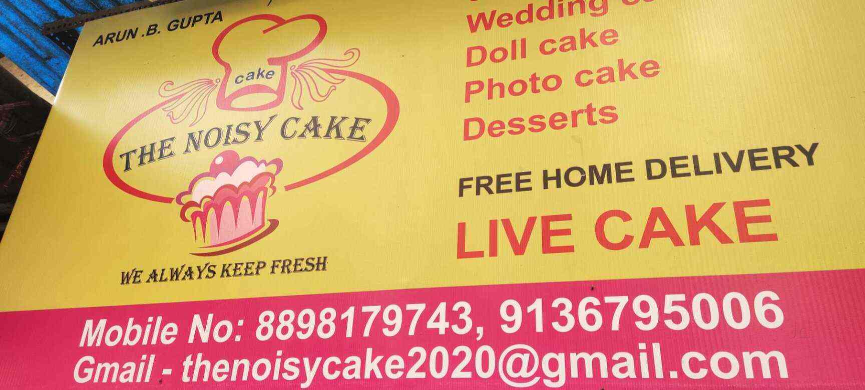 The Noisy Cake in Malad East,Mumbai Best Cake Shops in Mumbai Justdial