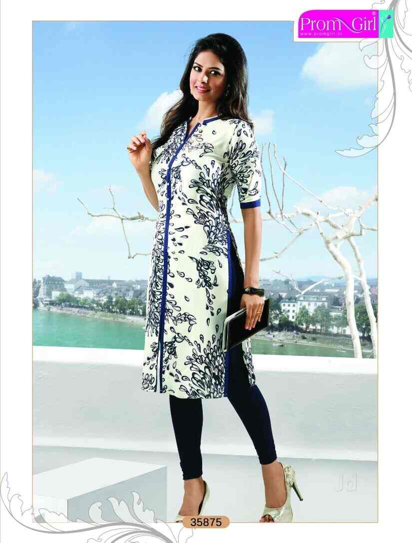 prom girl kurti