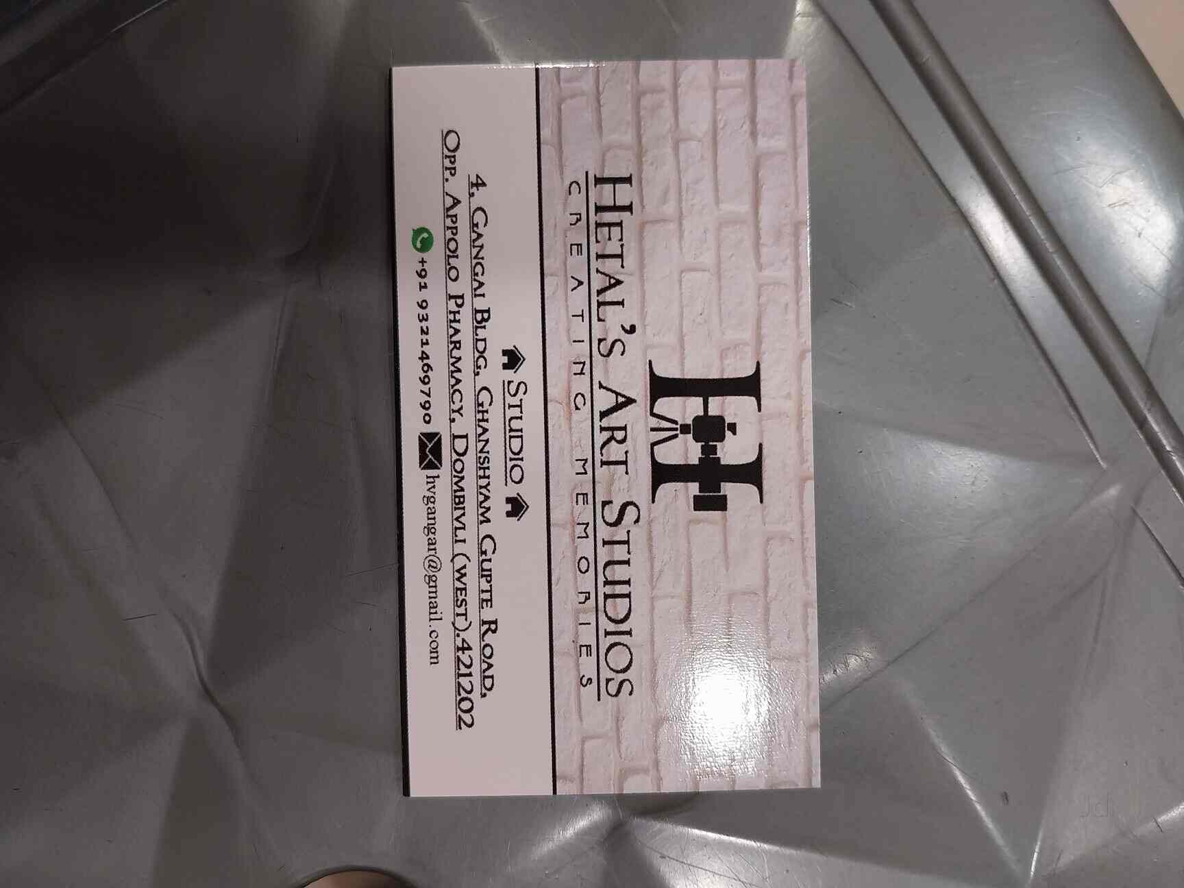 Hetal's Art Studios in Dombivli West,Mumbai Best Photo Studios in