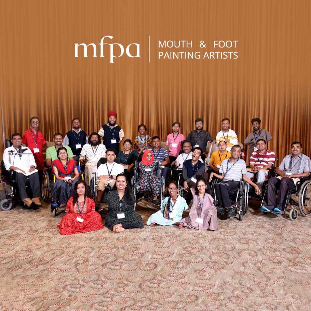 Indian Mouth And Foot Painting Artists in Andheri East,Mumbai Best