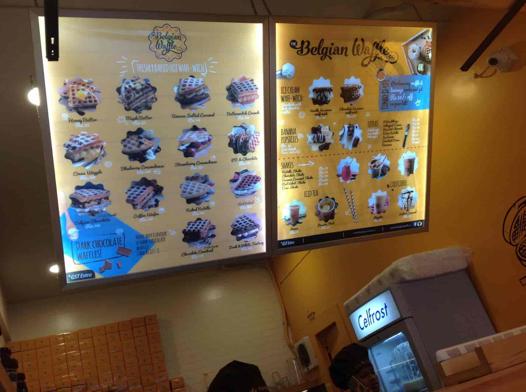 Find list of The Belgian Waffle Co in Prem NagarBorivali West Waffle