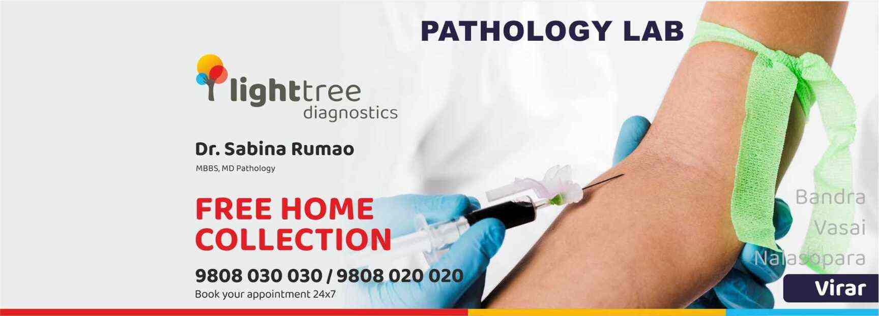 Lighttree Diagnostics, Virar West Pathology Labs in Palghar, Mumbai