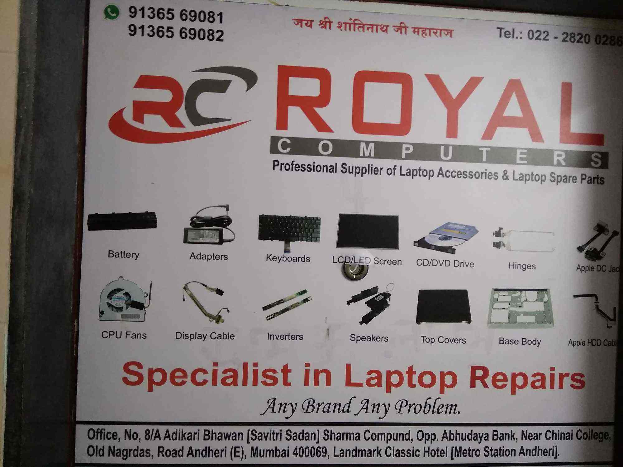 Top Laptop Charger Repair & Services in ChandivaliAndheri East Best