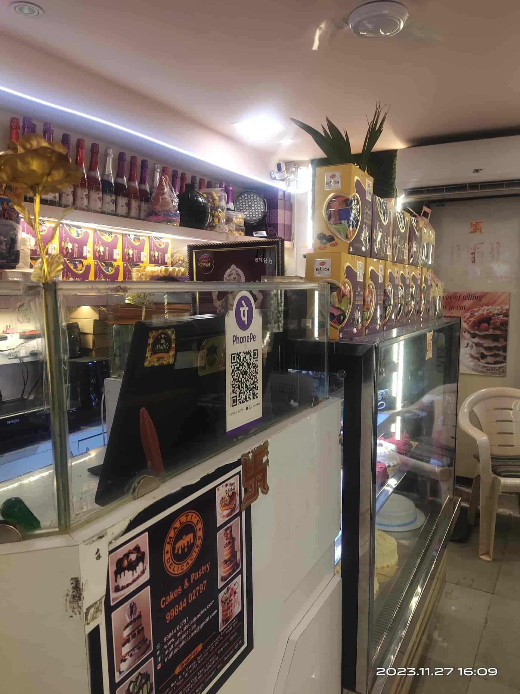 Maltis Delicacies in Malad East,Mumbai Order Food Online Best Cake