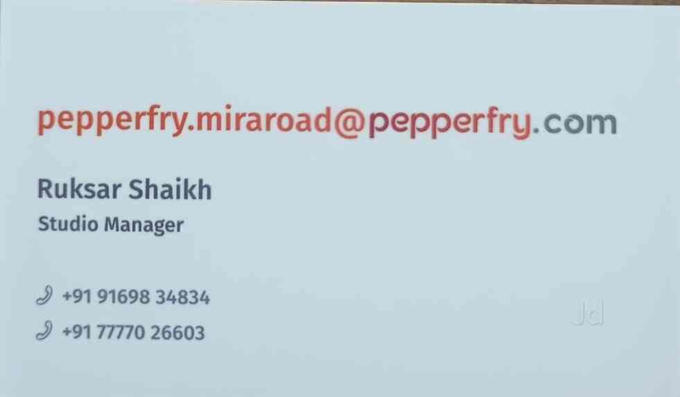 Find list of Pepperfry in Mumbai near me Justdial