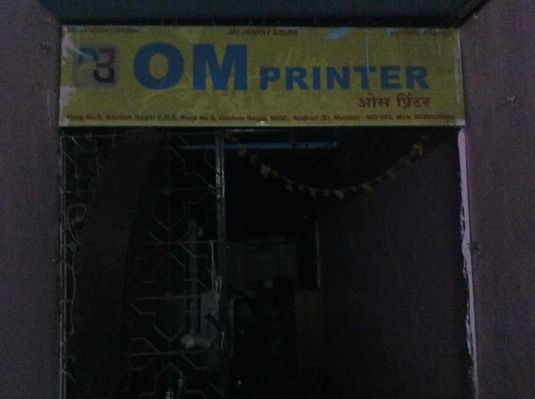 OM Printers in Andheri East,Mumbai Best Printing Press in Mumbai