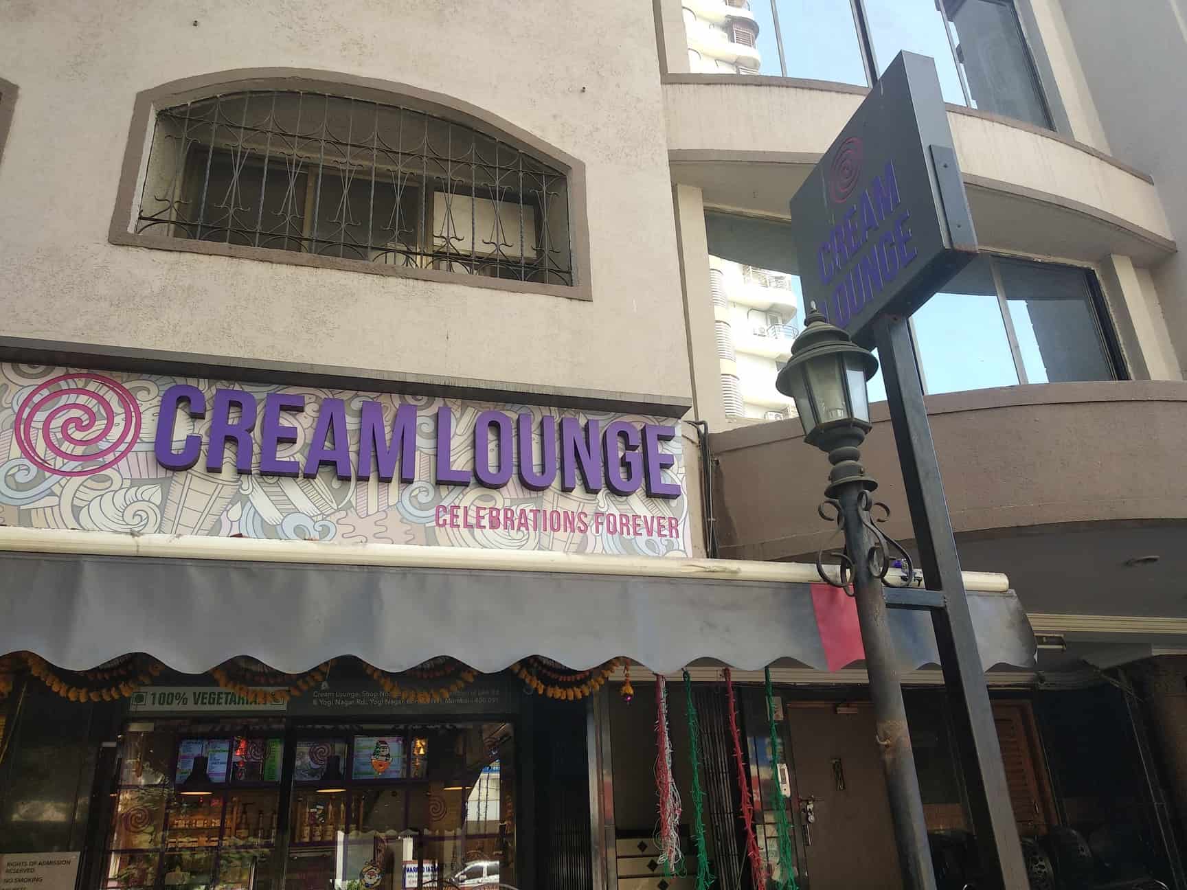 Cream Lounge, Borivali West, Mumbai Desserts, Fast Food, Ice Cream