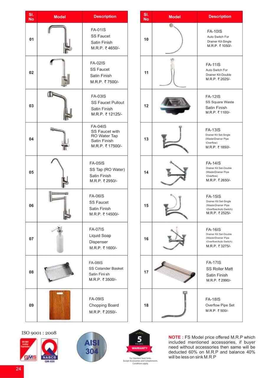 Top Futura Kitchen Sink Distributors in Pune किचन सिंक