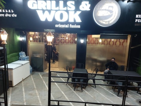 Grills and wok sale